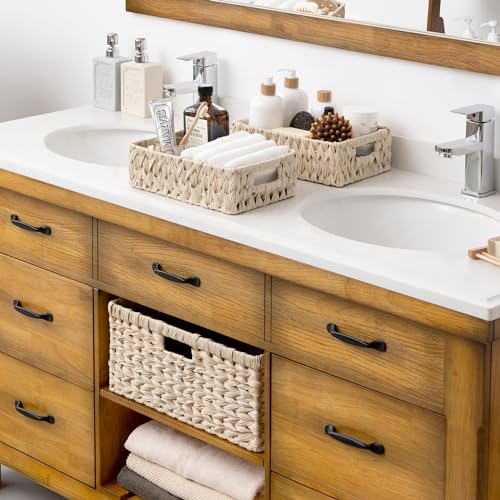 Wicker Baskets for Organizing (2 Count)
