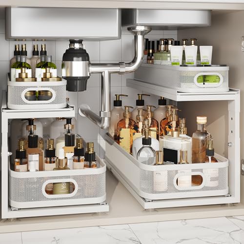 2 Pack 21IN Depth Under Sink Organizer With Next (2 Count)