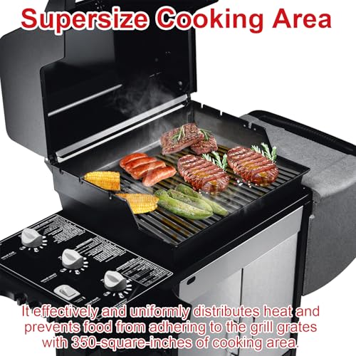 17.4" Grill Grates 7525 for Weber Spirit 300 (2 Count)