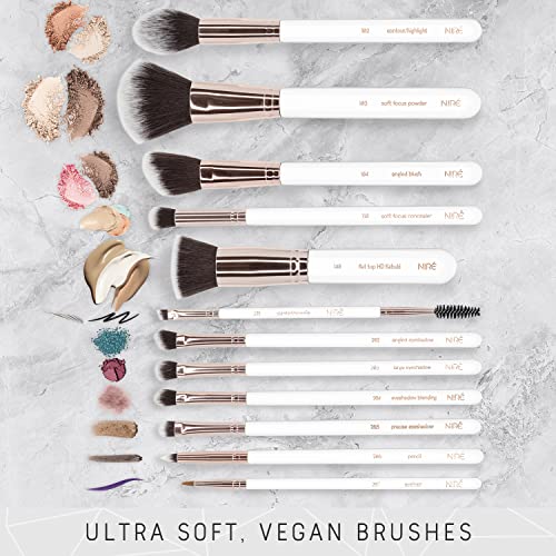 Beauty Travel Makeup Brush Set with Case
