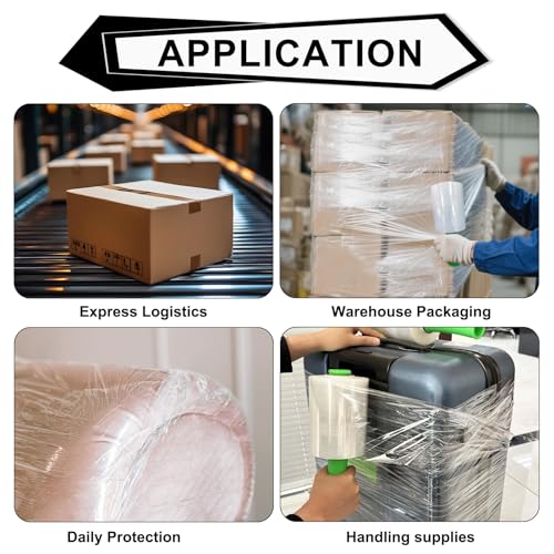 Clear Shrink Wrap Film 5" x 1000ft Roll