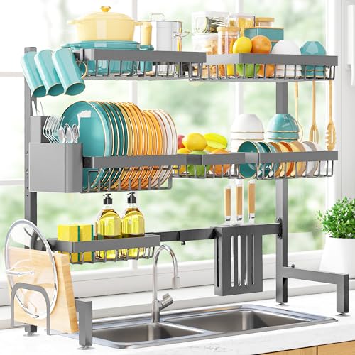 Over The Sink Dish Drying Rack
