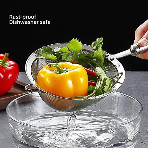 304 Stainless Steel Fine Mesh Strainers for Kitchen