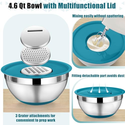 Mixing Bowls with Lid Set