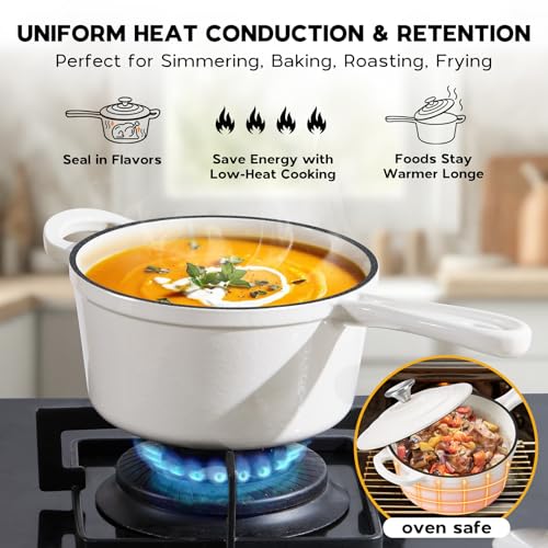 1QT & 2QT Saucepan Set with Lid (2 Count)