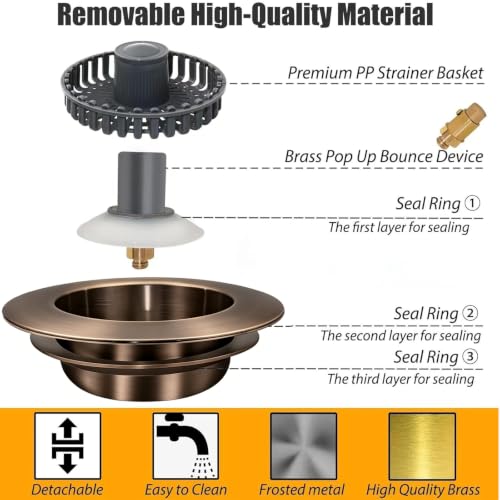Kitchen Sink Drain Strainer