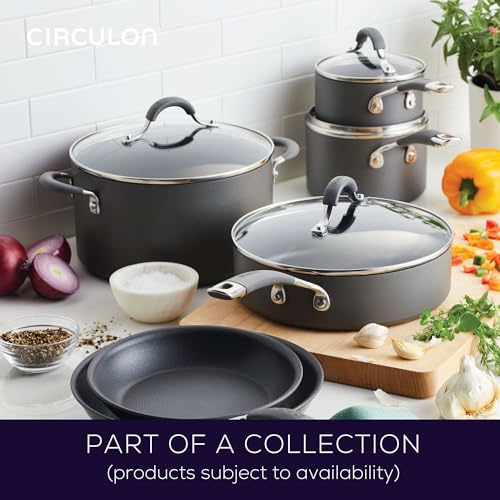 Radiance Hard Anodized Nonstick Frying Pan Set
