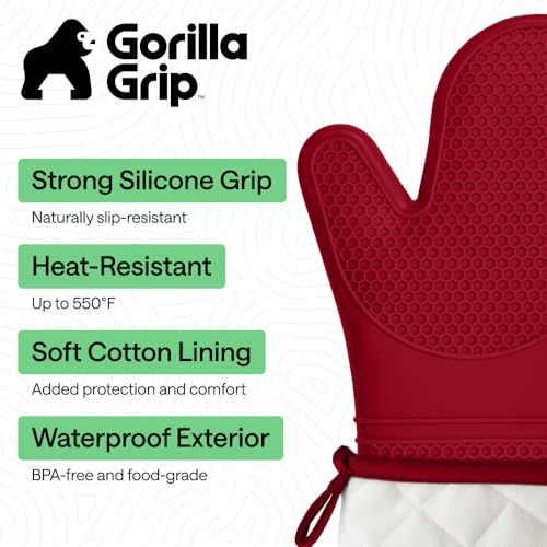 Silicone Oven Mitts