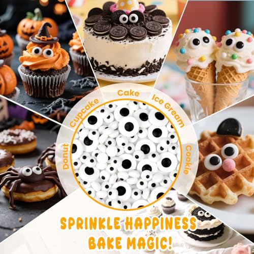 Edible Candy Eyeball Sprinkles (5.29 Ounce)
