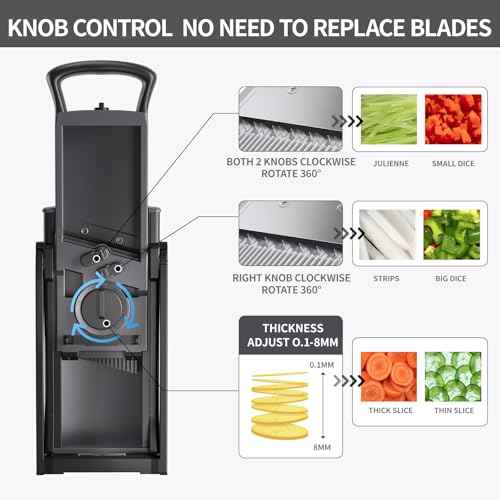 Safe Mandoline Slicer Pro for Kitchen