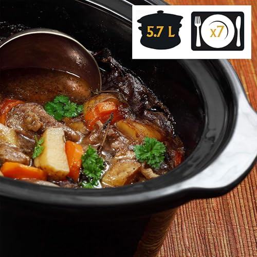 Cook N Carry Oval Manual Portable Slow Cooker
