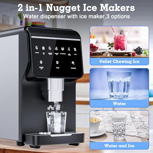 Nugget Ice Maker Machine 80LB