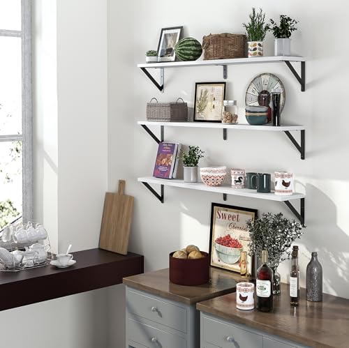 Floating Shelves for Wall (3 Count)