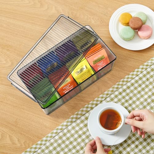 2 Pack 16 Compartment Tea Organizer (2 Count)