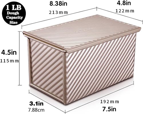 Pullman Loaf Pan with Lid