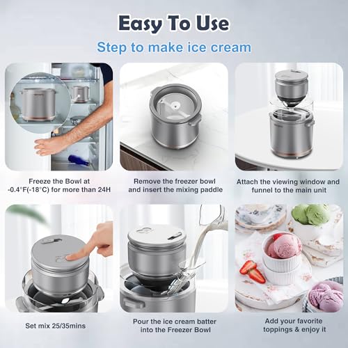 1.1 Quart Ice Cream Maker Machine