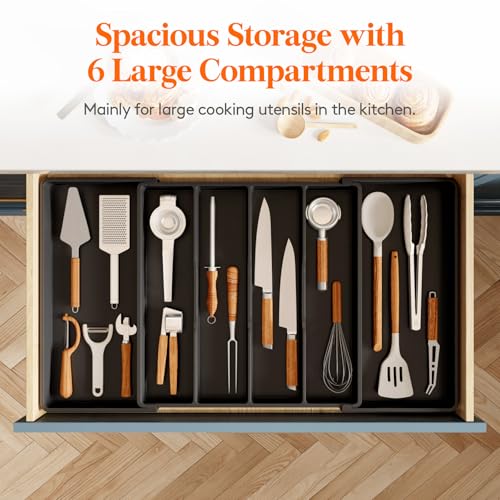 Utensil Organizer for Kitchen Drawers
