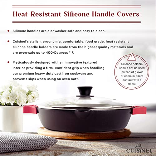 Cast Iron Skillet with Glass Lid