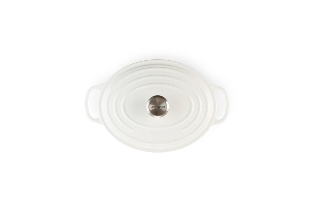 Enameled Cast Iron Oval Dutch Oven