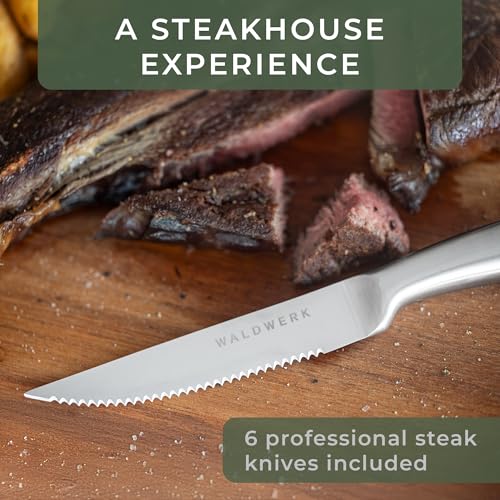Knife Set 11pcs Kitchen Knife Set with Block and Integrated Sharpener (11 Count)