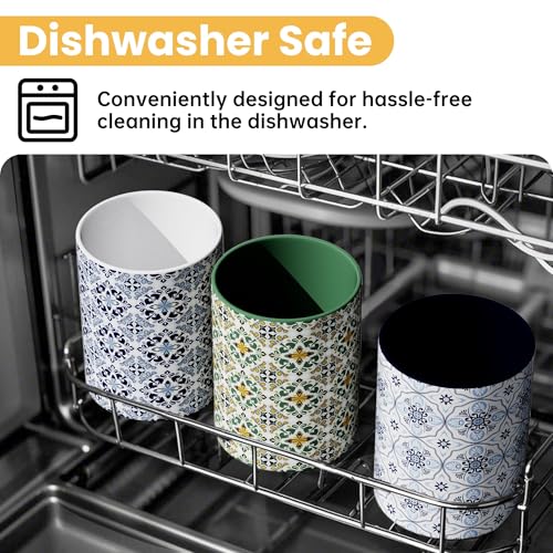 Ceramic Kitchen Utensil Holder for Countertop