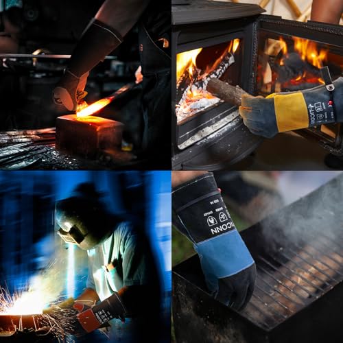 16" Leather Welding Gloves for Men