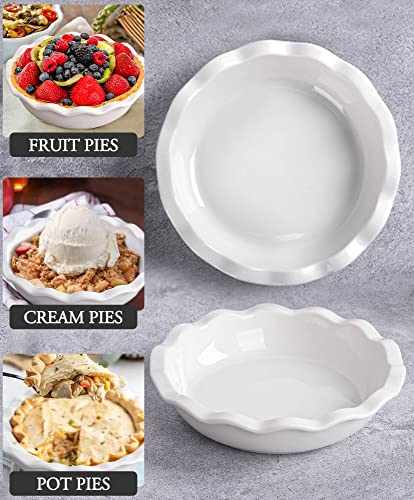 Ceramic Mini Pie Pans (6 Count)