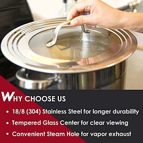 Stainless Steel Universal Lid for Pots