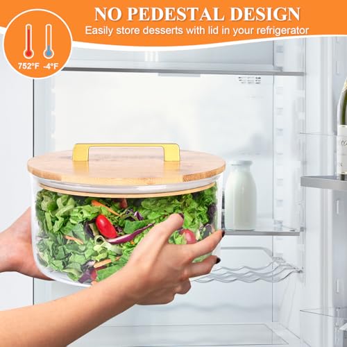 197 oz Large Glass Salad Bowl
