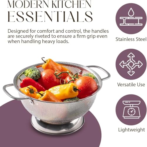 Stainless Steel Colander for Kitchen
