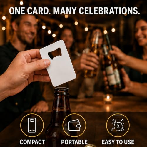 60 Pack Credit Card Bottle Opener