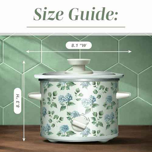 2QT Mini Electric Round Slow Cooker