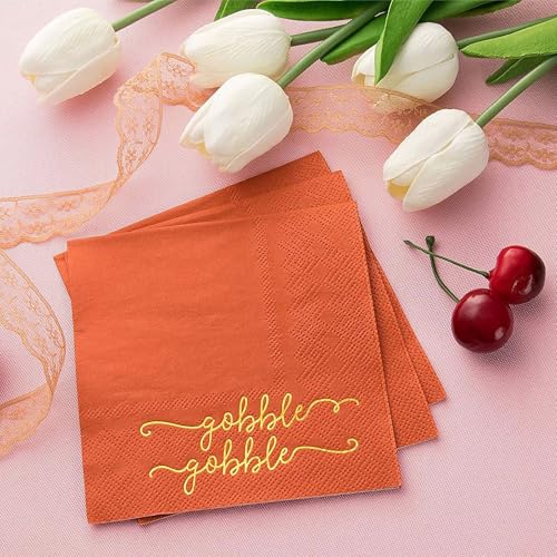 Gobble Gobble Cocktail Napkins (50 Count)