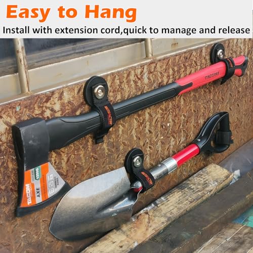 Strong Magnetic Hooks with Storage Straps (4 Count)