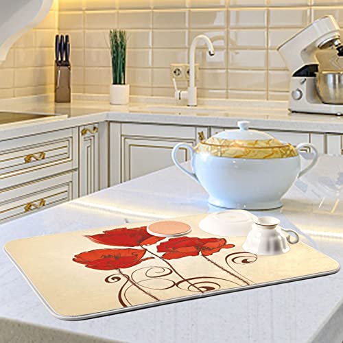Super Absorbent Dish Drying Mat