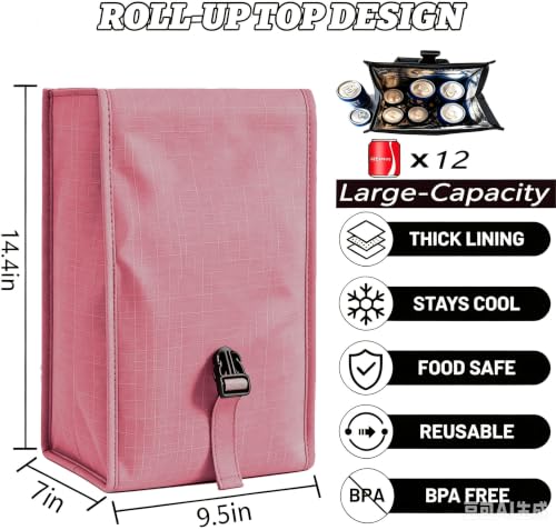 Insulated Foldable Lunch Bag