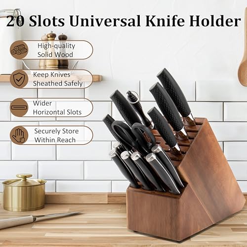 Knife Block for Kitchen Countertop