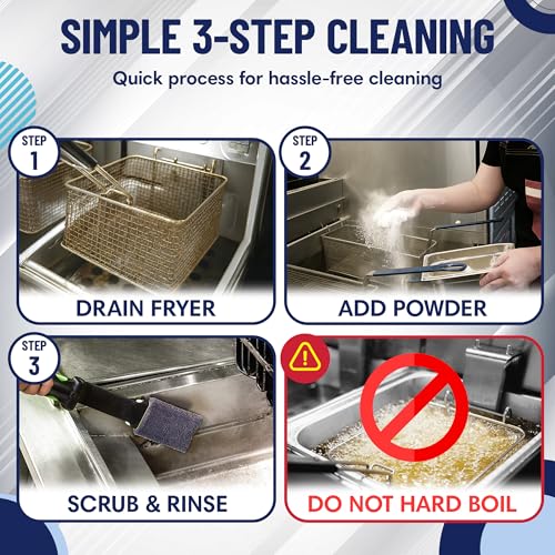 Fry Whiz 1 Gallon Deep Fryer Cleaner (112 Ounce)