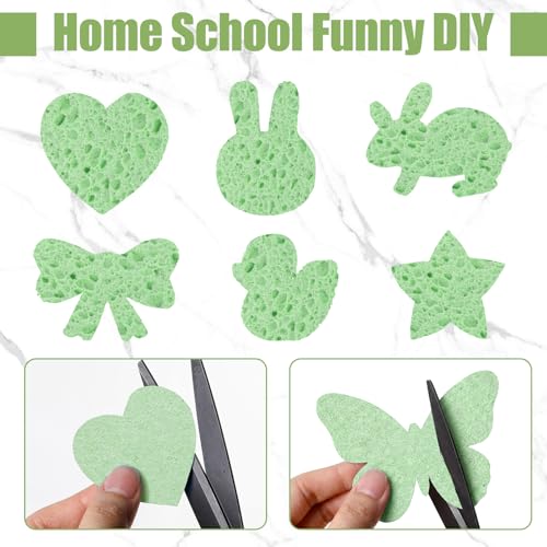 48 Pieces Compressed Wood Pulp Dish Sponges for Kitchen (48 Count)