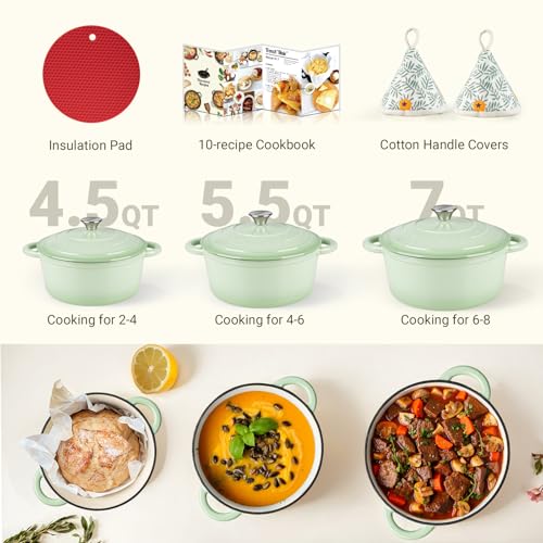Enameled Cast Iron Dutch Oven