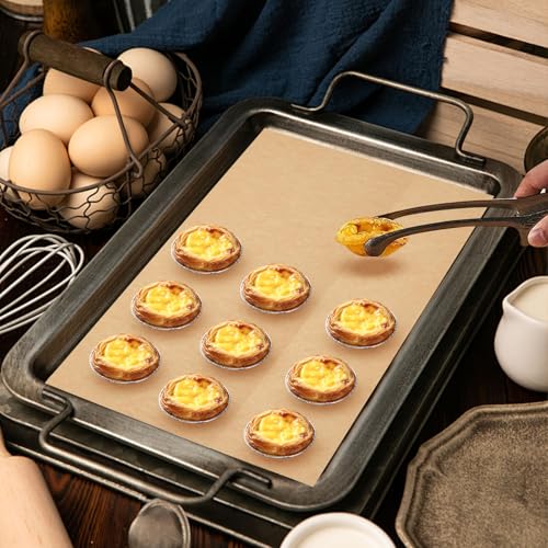 200 Pieces Unbleached Parchment Paper Air Fryer Liners Freeze Dryer Tray Mats (200 Count)