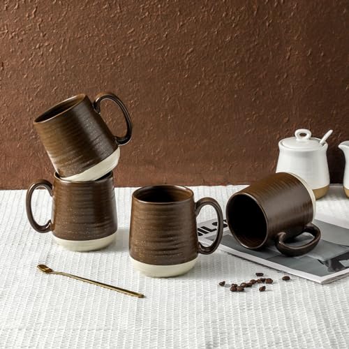 Ceramic Coffee Mug Set of 4 (4 Count)