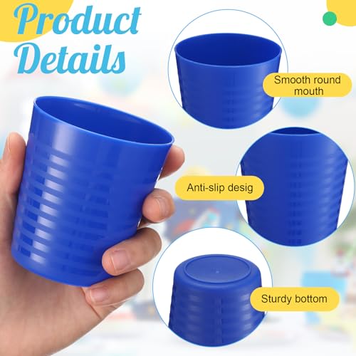 36 Pcs Kids Plastic Cups 8 oz Drinking Toddler Cups (36 Count)
