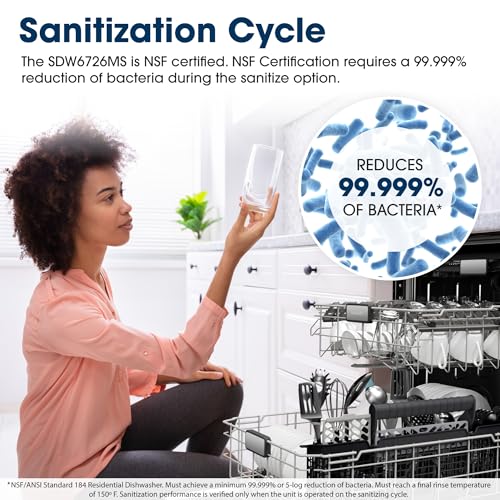 SDW6726MS 24 inch Stainless Steel Dishwasher