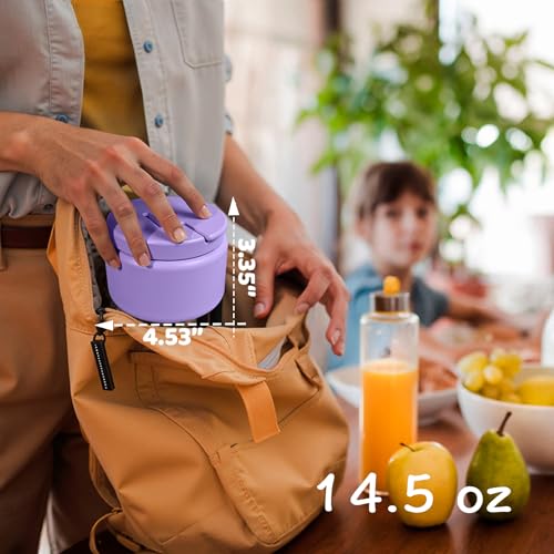 14.5oz Soup Thermo for Hot Food Kids Vacuum Insulated Food Jar Twist