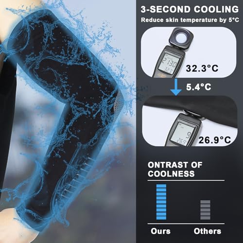 Cooling Arm Sleeves for Men Women