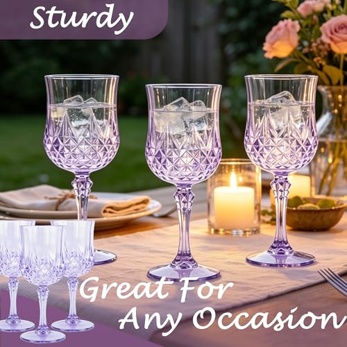 48Pack Plastic Wine Glasses (48 Count)