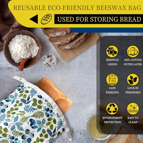 Reusable Beeswax Bread Storage Bag