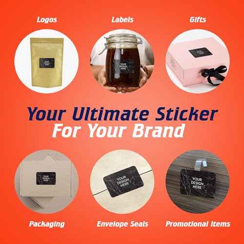 Custom Vinyl Stickers Your Image (100 Count)