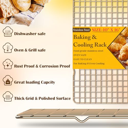 2 PCS Cooling Racks for Cooking and Baking